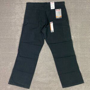 Dickies Carpenter Jean Pants Men's 40 x 30 Black Canvas Cotton Duck Work Wear